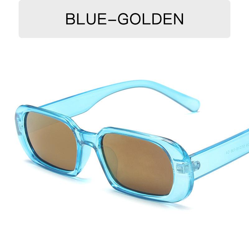 Retro Small Frame Sunglasses Female Candy Color Colorful Fashion Sunglasses cj