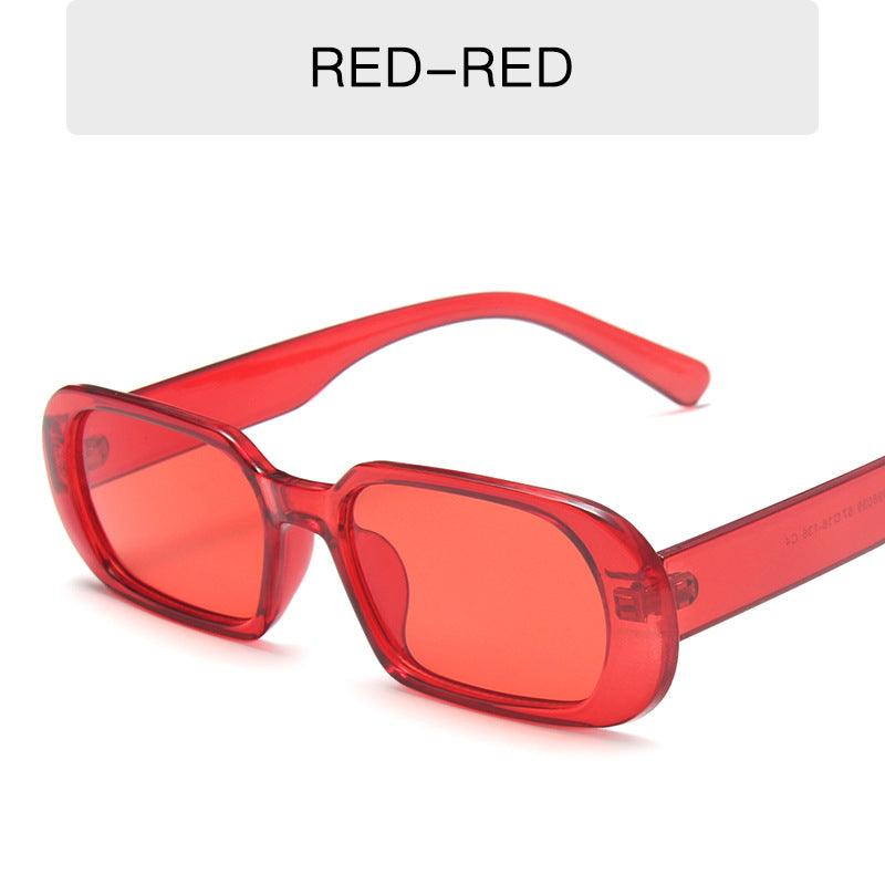 Retro Small Frame Sunglasses Female Candy Color Colorful Fashion Sunglasses cj