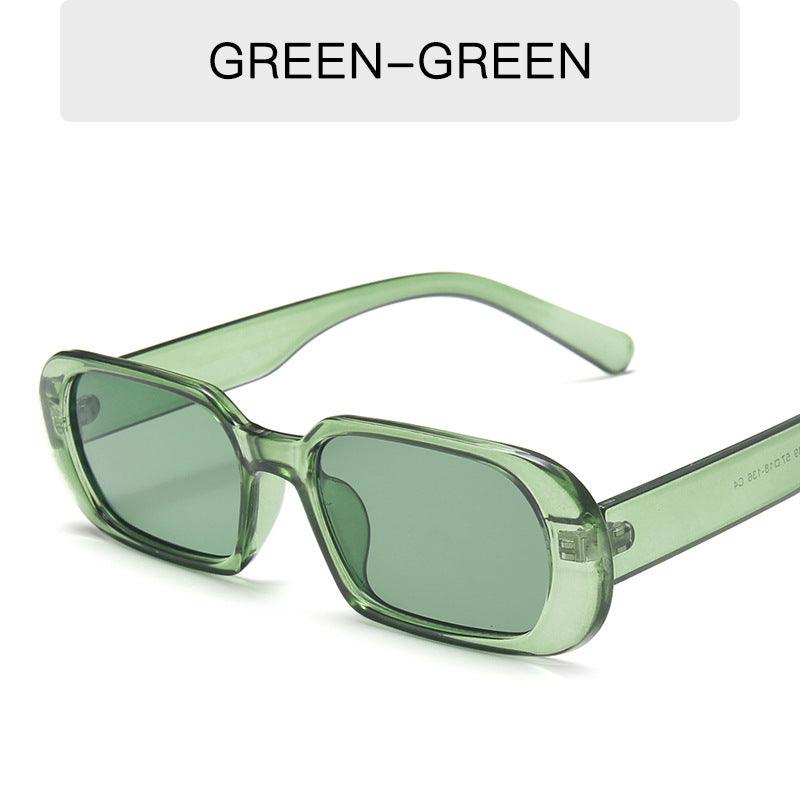 Retro Small Frame Sunglasses Female Candy Color Colorful Fashion Sunglasses cj