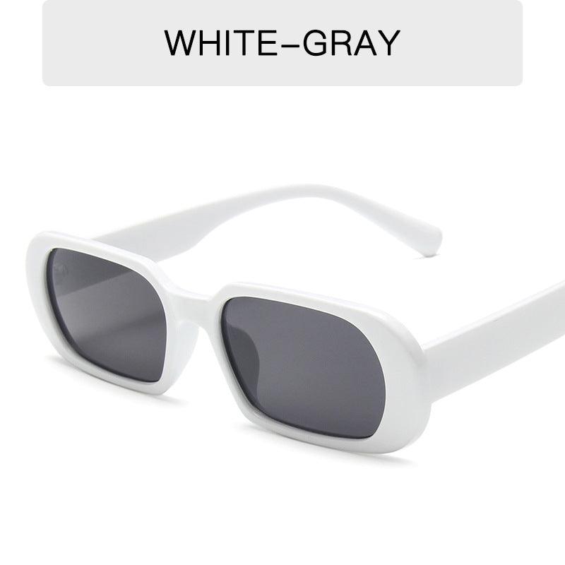 Retro Small Frame Sunglasses Female Candy Color Colorful Fashion Sunglasses cj