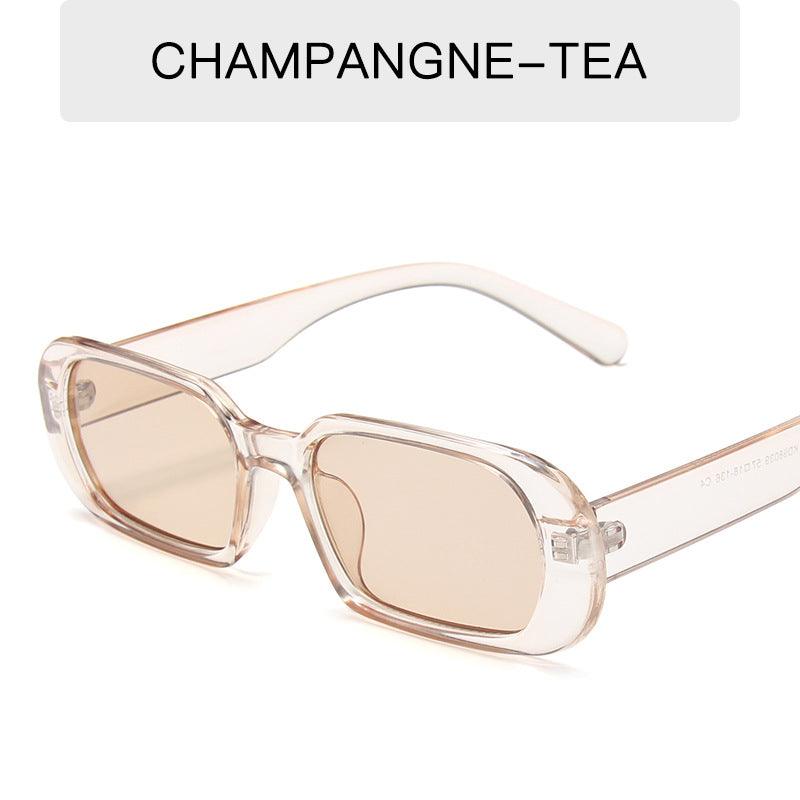 Retro Small Frame Sunglasses Female Candy Color Colorful Fashion Sunglasses cj