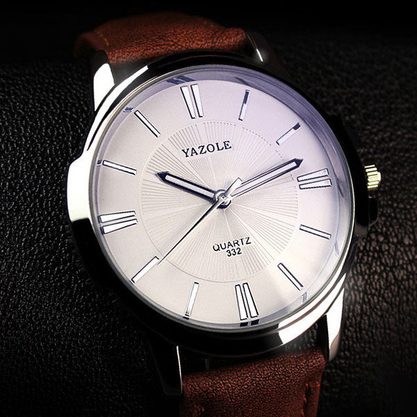 YAZOLE Fashion Quartz Watch Men Watches Top Brand Luxury Male