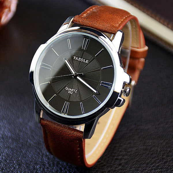 YAZOLE Fashion Quartz Watch Men Watches Top Brand Luxury Male