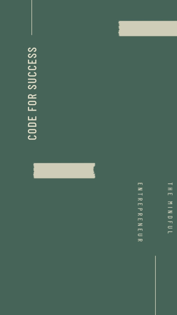The Mindful Entrepreneur: Mastering the Wealth Code for Success
