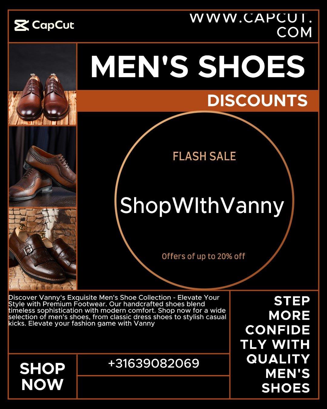 Men’s shoes - Shop with Vanny