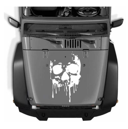 Skull Bumper Stickers Car Window Glass Animal Sticker cj