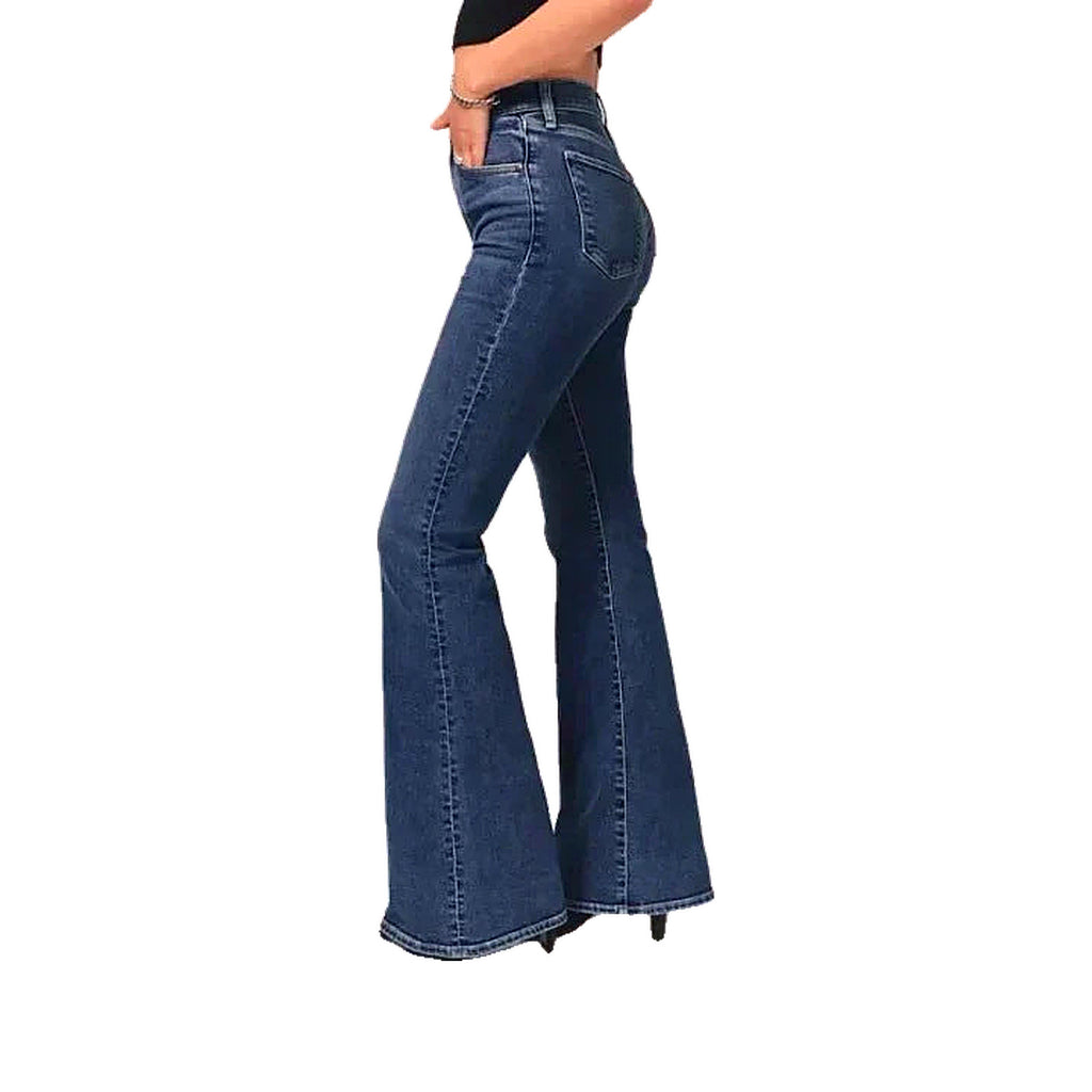 Damen-Freizeitjeans in Uni-Farben