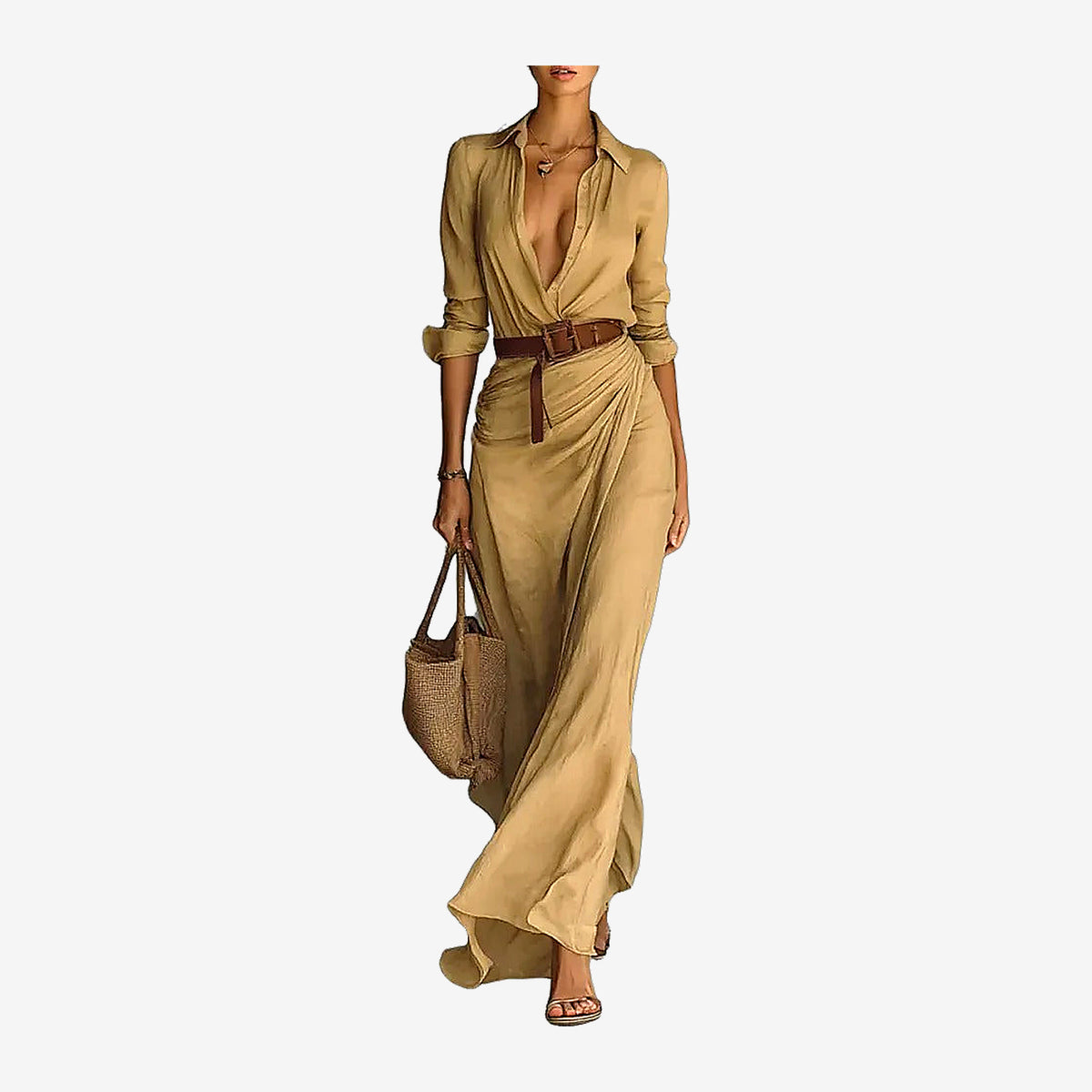 Belt Soft Dress