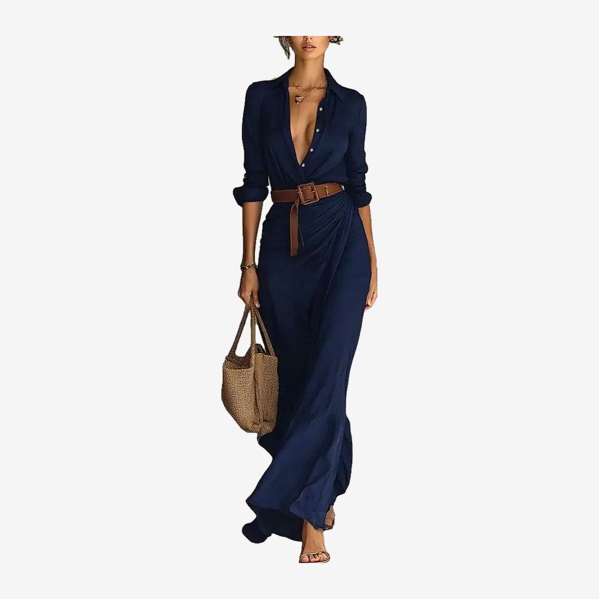 Belt Soft Dress
