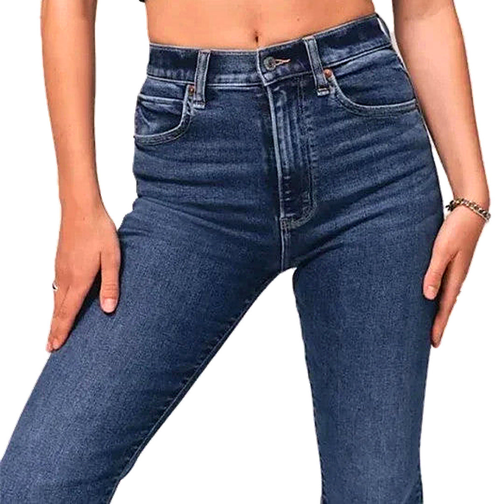Damen-Freizeitjeans in Uni-Farben