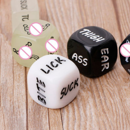 English Fun Dice Flirting Toys For Men And Women