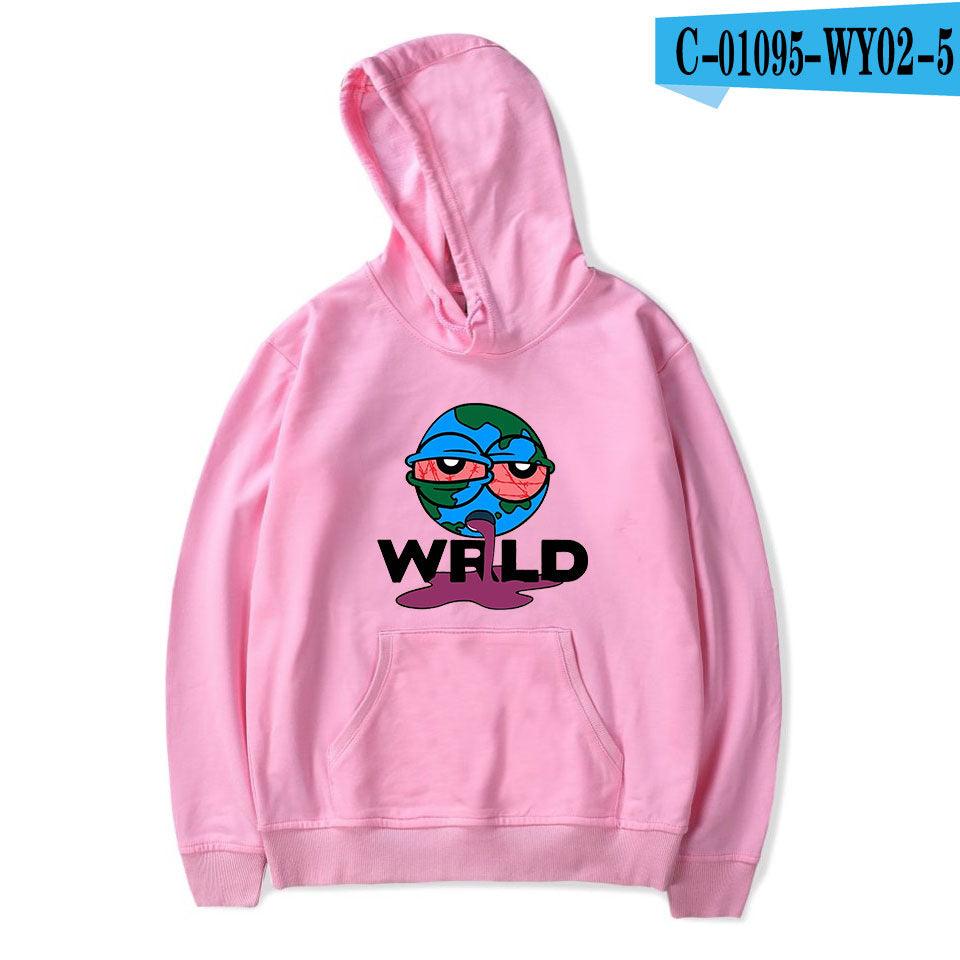 Printed Fashion Loose Hoodie cj