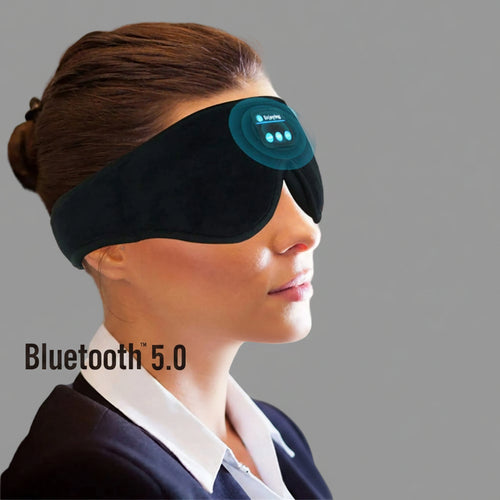 Bluetooth Sleep Eye Mask — Blackout & Wireless Music