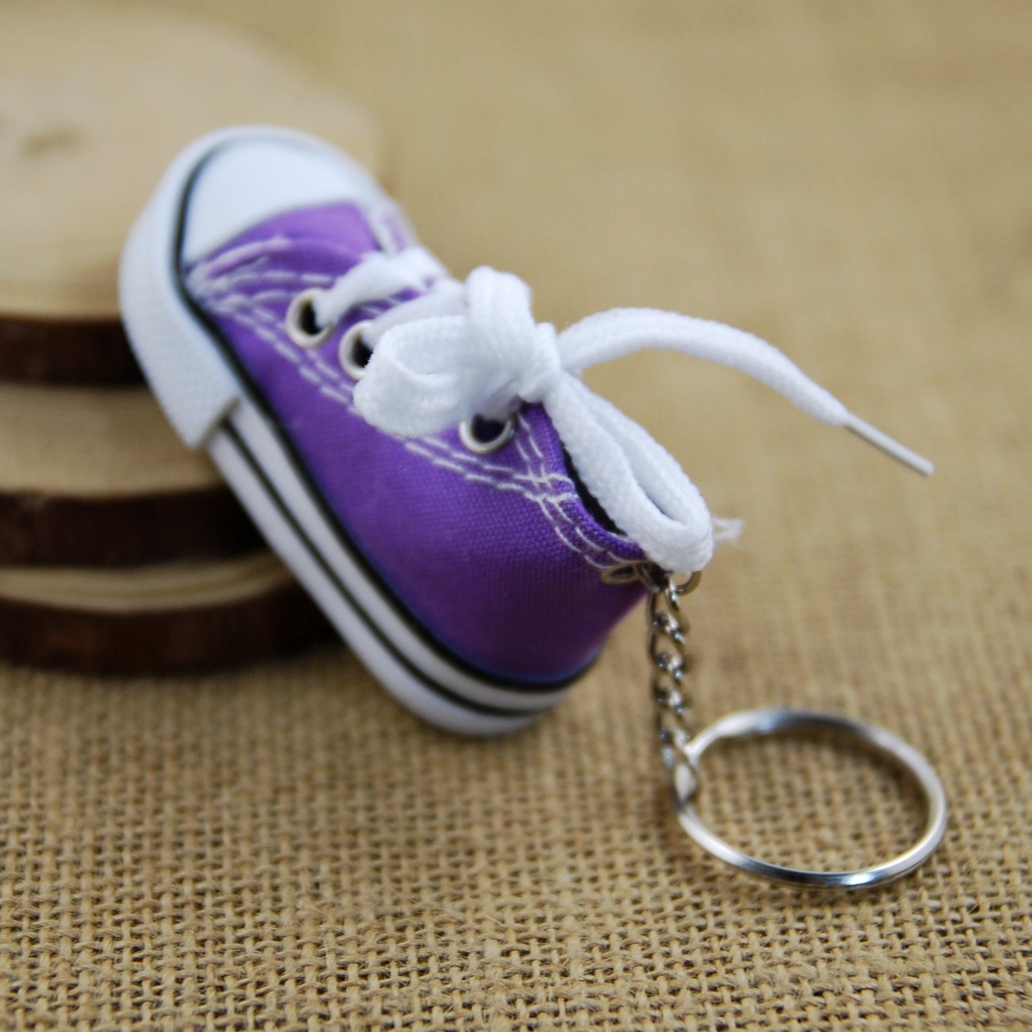 Simulation Canvas Shoes Keychain Casual Shoes