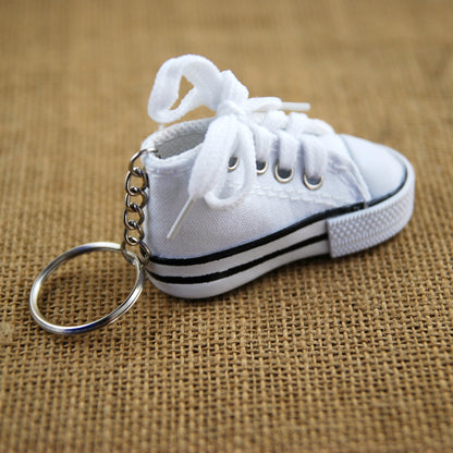 Simulation Canvas Shoes Keychain Casual Shoes