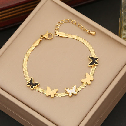 Fashion Butterfly Ornament Stainle