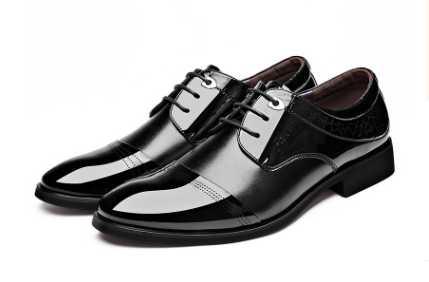 2023 spring new men's shoes business dress shoes fashion lace men's shoes shoes shoes cj