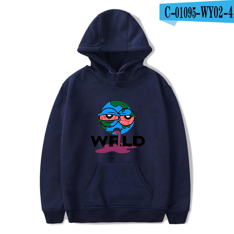 Printed Fashion Loose Hoodie cj