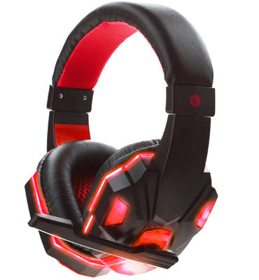 RGB LED Gaming Headset with Microphone - 7.1 Surround Sound for PS4, PC, Xbox
