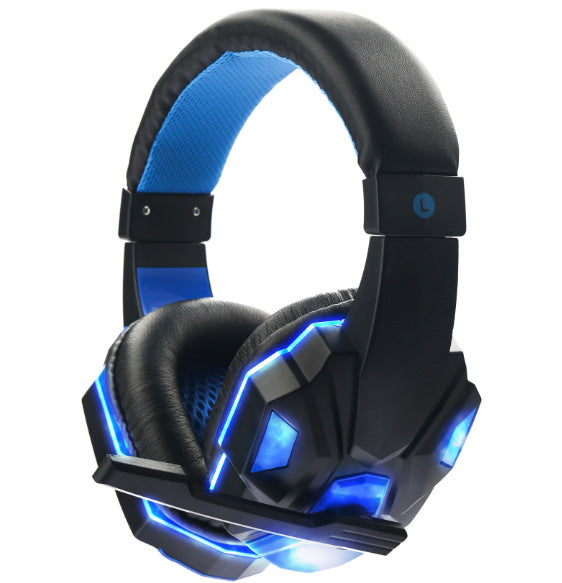 RGB LED Gaming Headset with Microphone - 7.1 Surround Sound for PS4, PC, Xbox