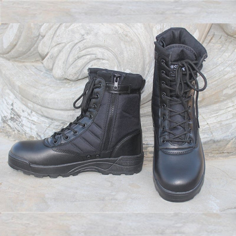 Outdoor training high-top tactical boots