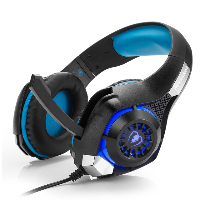 Beexcellent GM-1 Stereo Gaming Headset with Mic & LED Light - PS4, PC, Xbox
