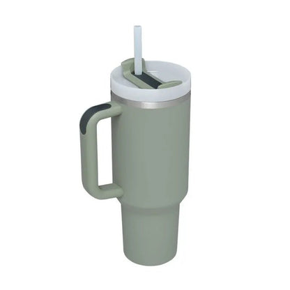 40oz Straw Coffee Insulation Cup With Handle Portable Car Stainless Steel - Shop with Vanny40oz Straw Coffee Insulation Cup With Handle Portable Car Stainless SteelCoffee/ Tea/ Water/ Cup/ BottleShop with Vannycj1200ML40oz Straw Coffee Insulation Cup With Handle Portable Car Stainless Steel Water Bottle LargeCapacity Travel BPA Free Thermal Mug cj