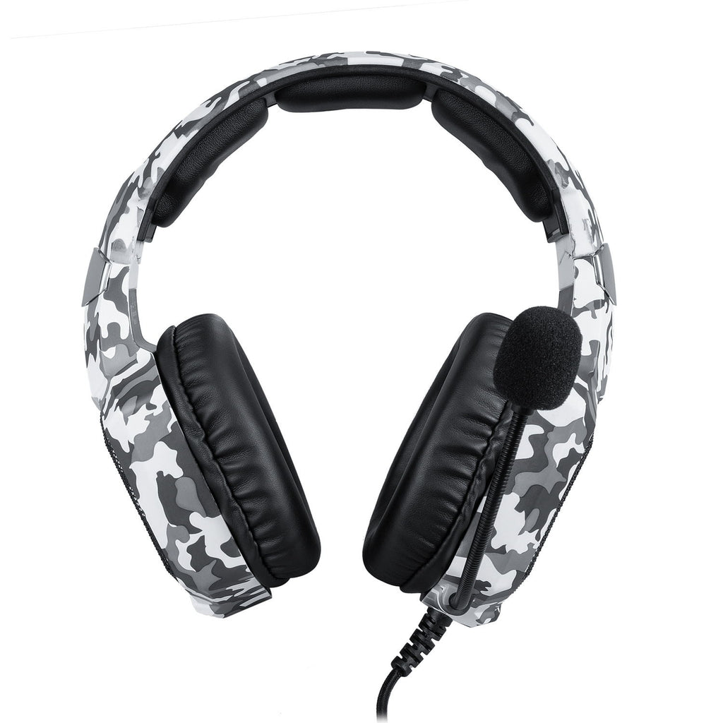 K8 Camouflage Gaming Headset - Military Style Headphones with Mic for PS4, Xbox One, Mobile