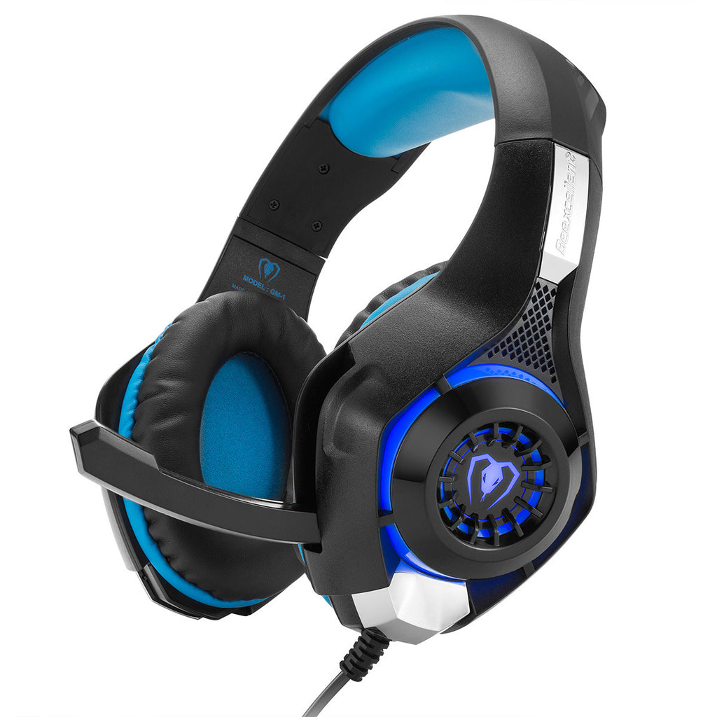 Beexcellent GM-1 Stereo Gaming Headset with Mic & LED Light - PS4, PC, Xbox