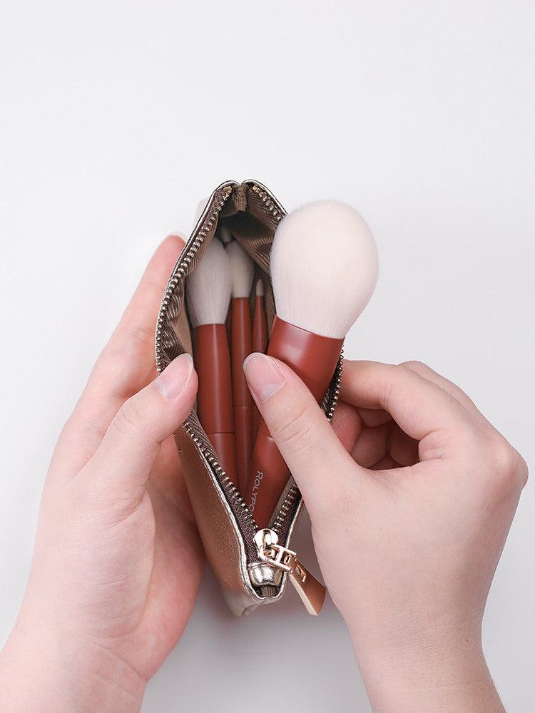 Super Soft Beginner Mini Makeup Brush Set cj