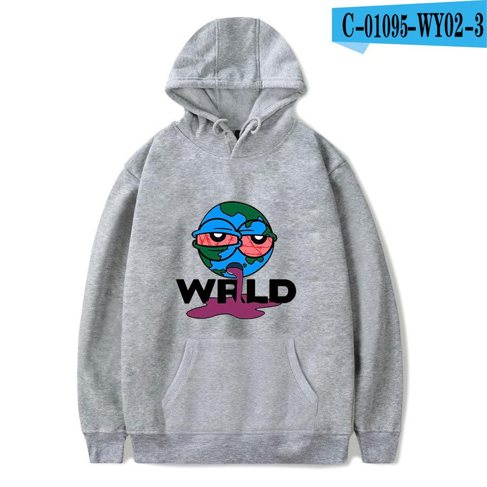Printed Fashion Loose Hoodie cj