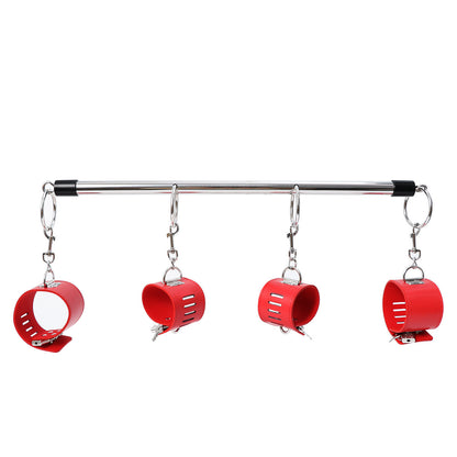 Toys Women Products Iron Tube Handcuffs Footcuffs Bondage