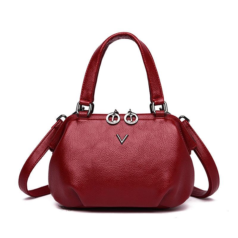 Summer Small Tote Genuine Leather Luxury Handbags Women Bags cj
