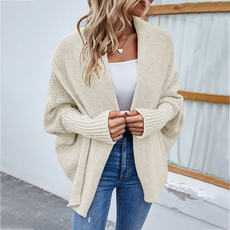 new-loose-knitted-sweater-solid-color-bat-sleeve