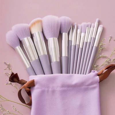 Purpleflower Holly Leaf 13 Makeup Brushes Super Soft Eye Shadow Brush Tool Outfit cj