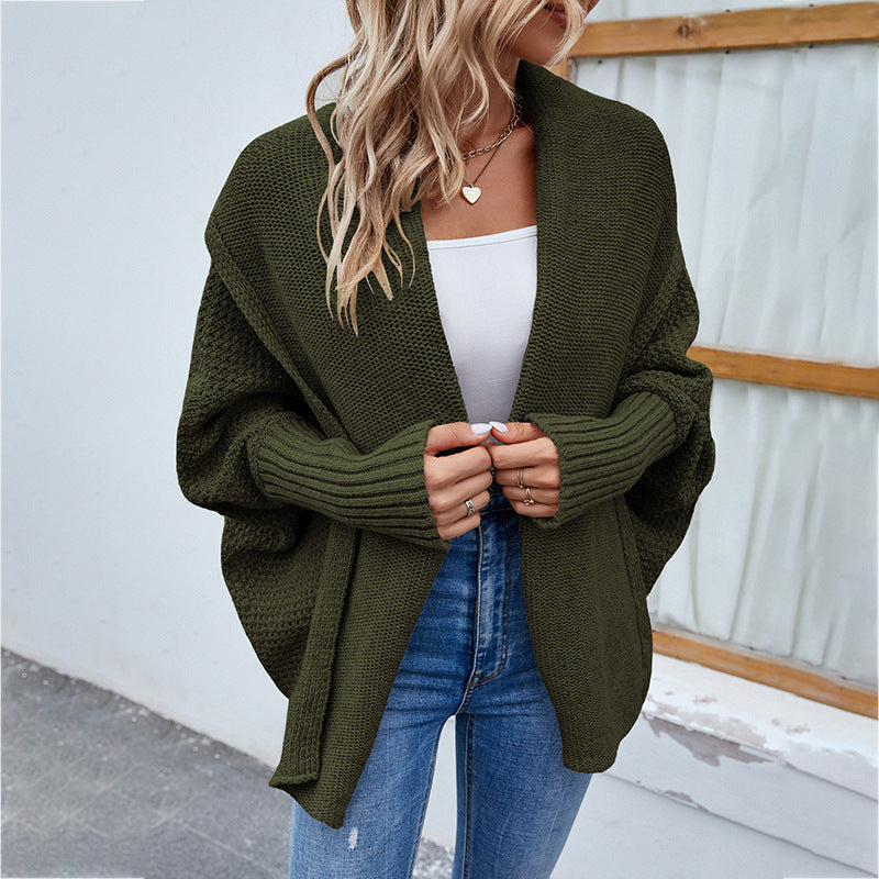 new-loose-knitted-sweater-solid-color-bat-sleeve