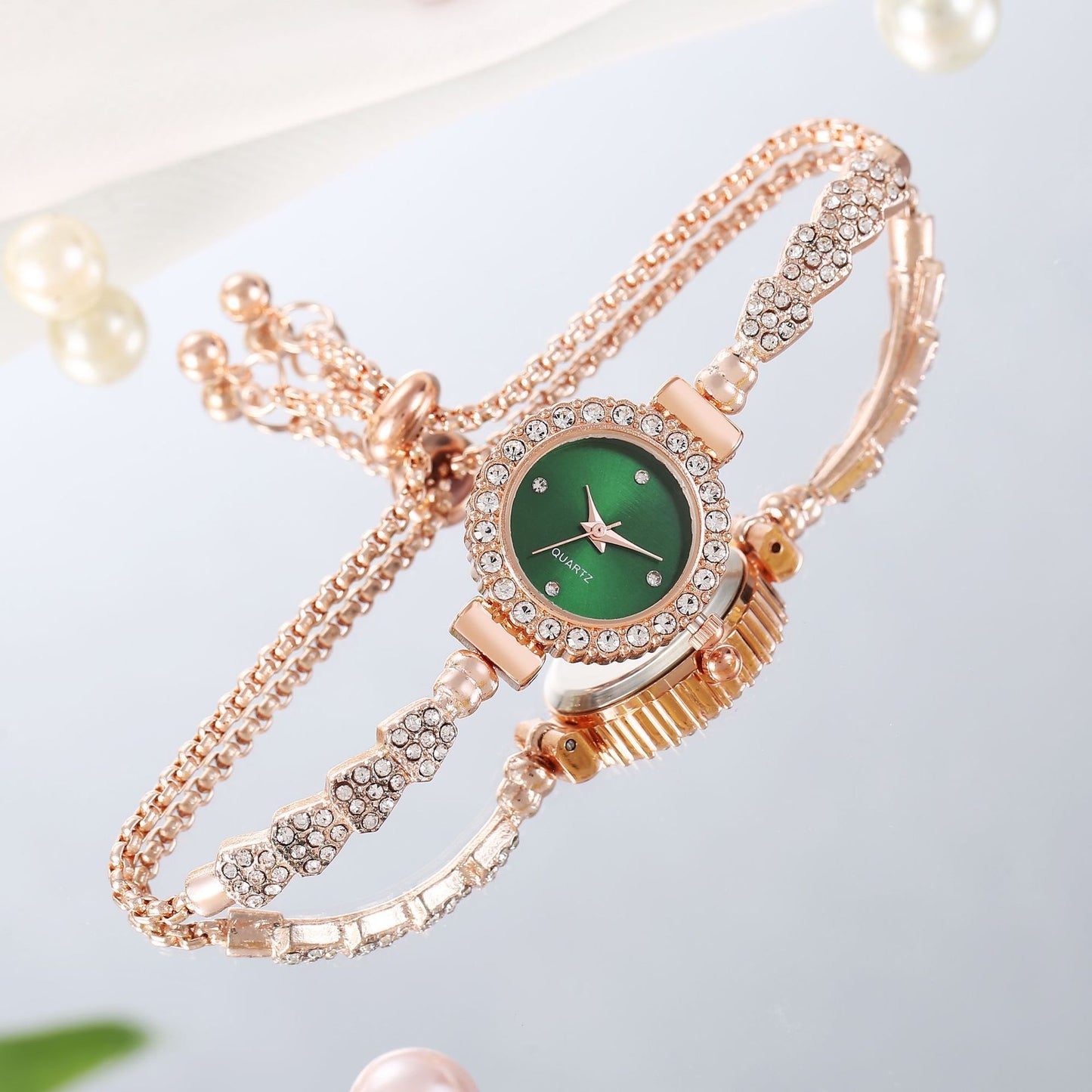 Fashion Luxury Women's Watch Gold Fine Strap Ladies Watch For Bracelet Female Wrist Watch