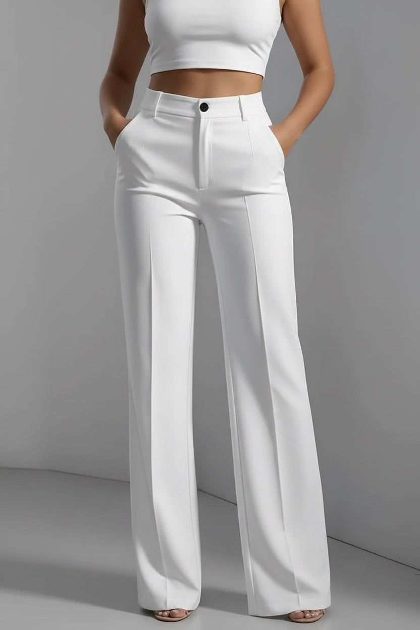 Soft Flow Wide-Leg Trousers – Minimalist Everyday Pants for Women
