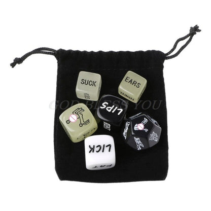 English Fun Dice Flirting Toys For Men And Women