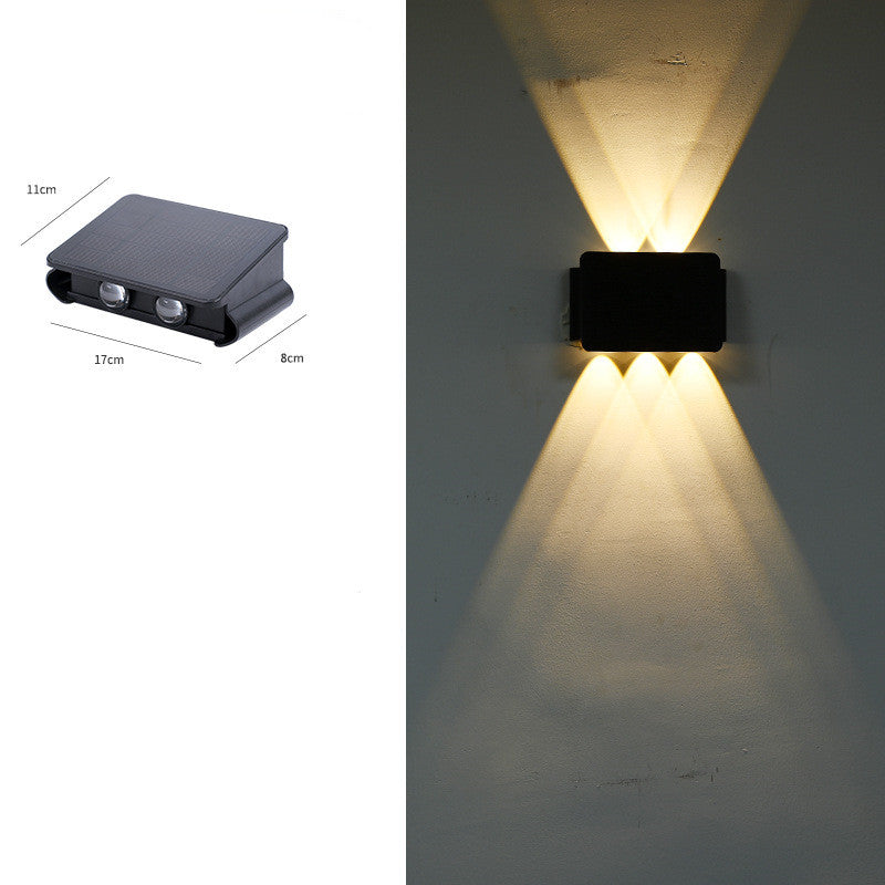 Solar Outdoor Corridor Waterproof Wall Lamp cj