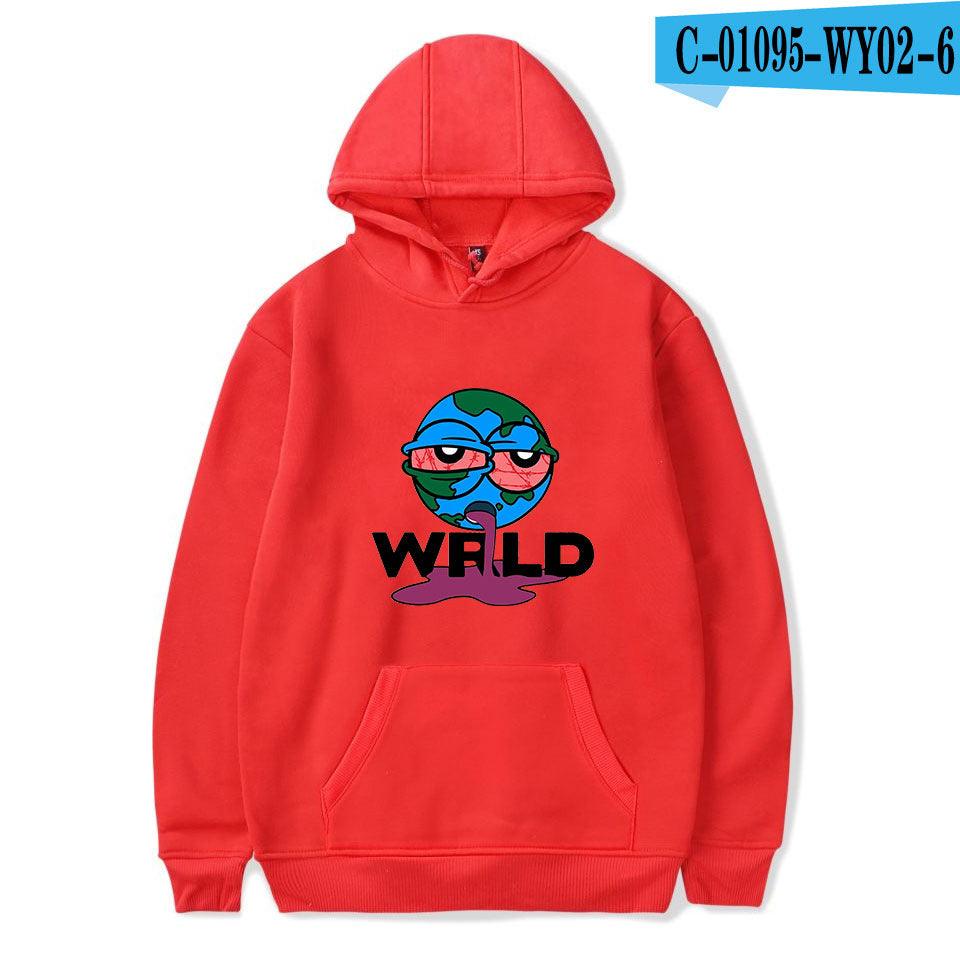 Printed Fashion Loose Hoodie cj
