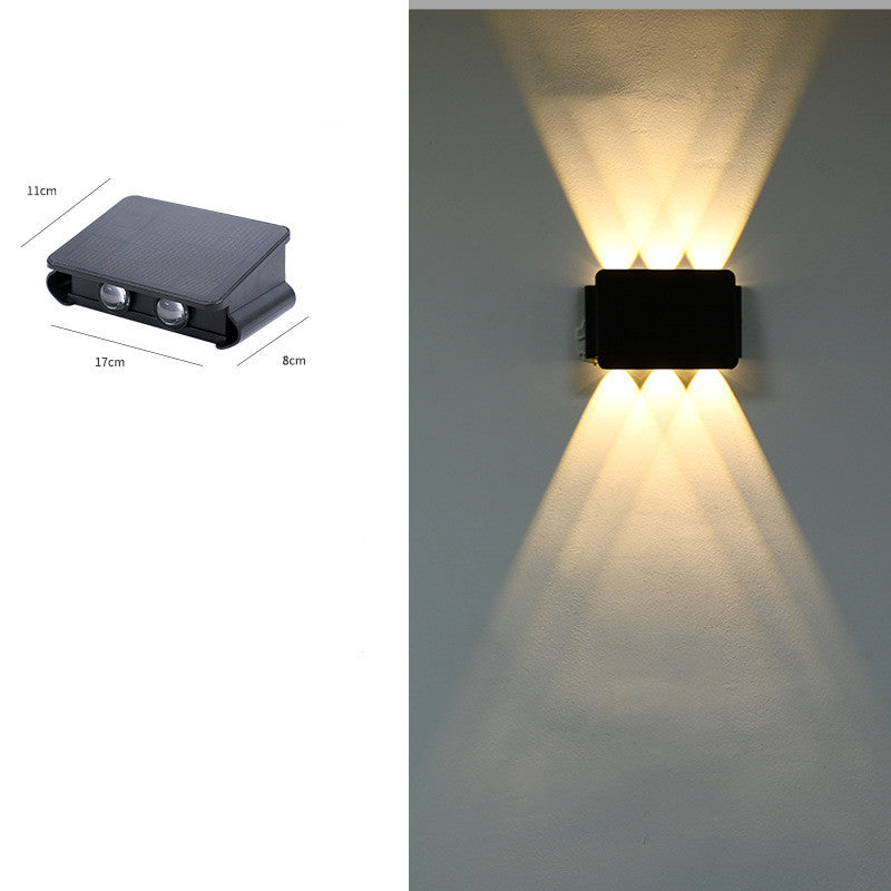 Solar Outdoor Corridor Waterproof Wall Lamp cj