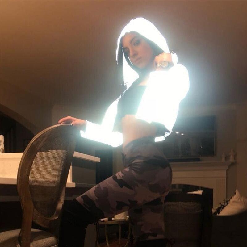 Reflective Coat Hoodie cj