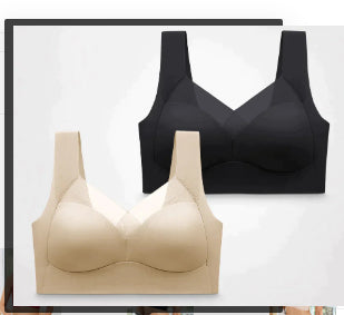 Wire-Free Full Cup Bra — Smoothing, Supportive & Breathable