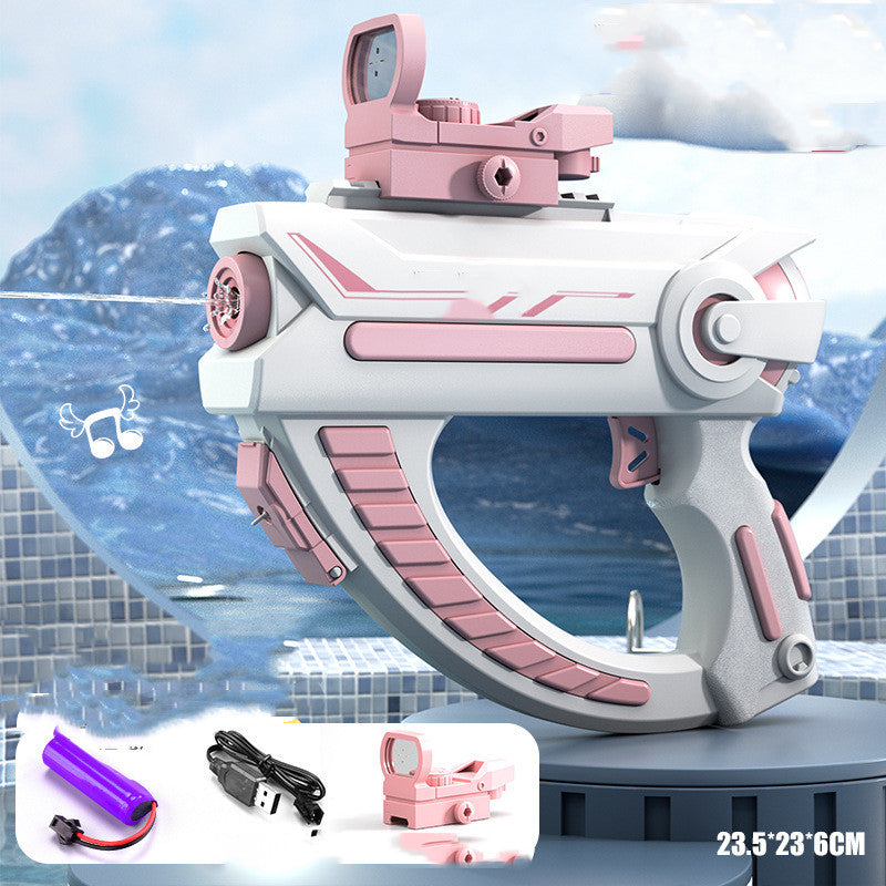 Summer Fully Automatic Electric Water Gun Rechargeable Long-Range cj