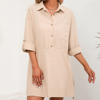 Women's Casual  Shirt Loss Dress Elegant