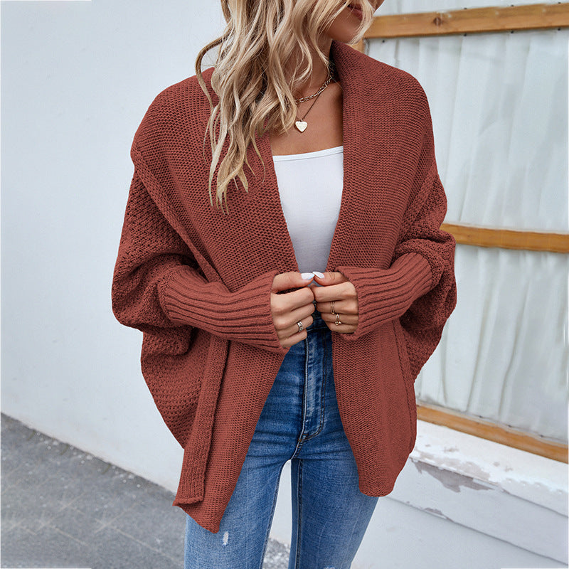 new-loose-knitted-sweater-solid-color-bat-sleeve