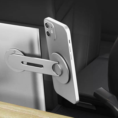 The Magnetic Suction Mobile Phone Holder Is Suitable For The Tesla Suspension Screen Hidden Car Mount cj