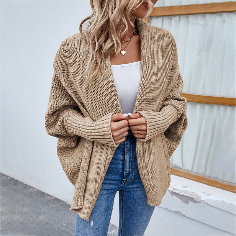 new-loose-knitted-sweater-solid-color-bat-sleeve