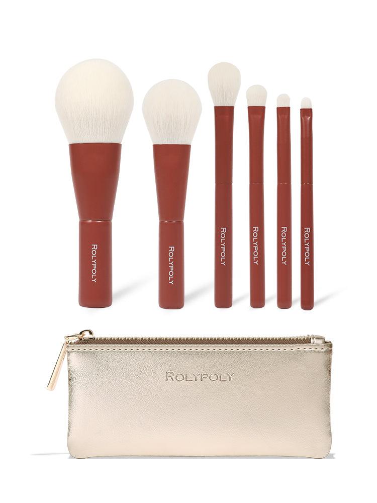 Super Soft Beginner Mini Makeup Brush Set cj